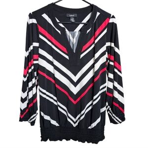 Alfani Blouse - chevron pattern. So cute. (Size S)